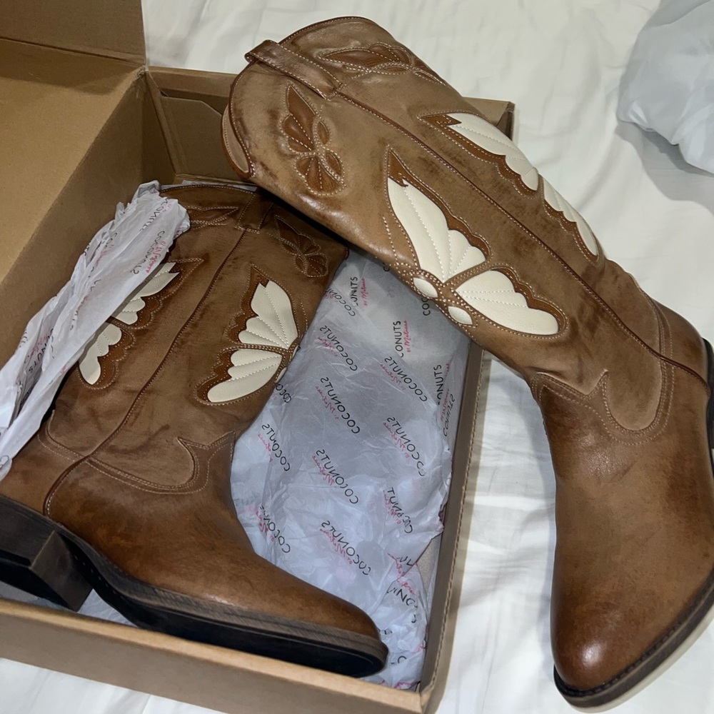 New cowboy boots
